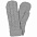 Варежки Heat Trick, светло-серый меланж с логотипом в Нефтекамске заказать по выгодной цене в кибермаркете AvroraStore