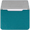 Чехол для ноутбука Nubuk, бирюзовый с логотипом в Нефтекамске заказать по выгодной цене в кибермаркете AvroraStore