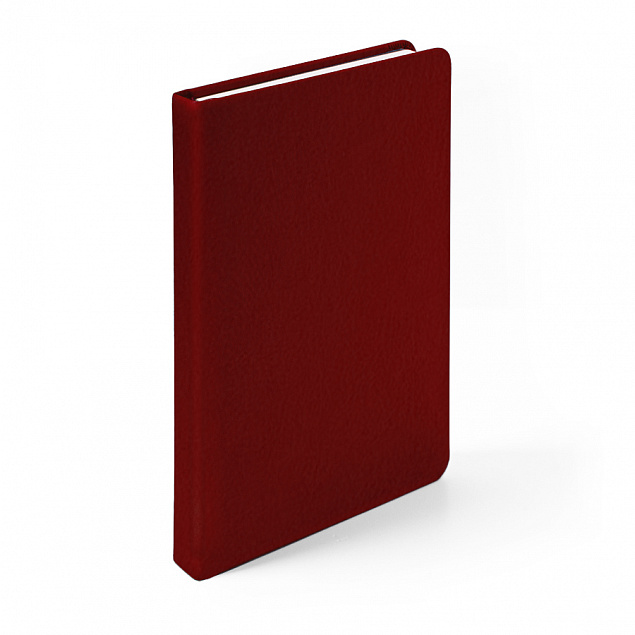 Ежедневник недатированный Duncan, А5,  бордовый, белый блок с логотипом в Нефтекамске заказать по выгодной цене в кибермаркете AvroraStore