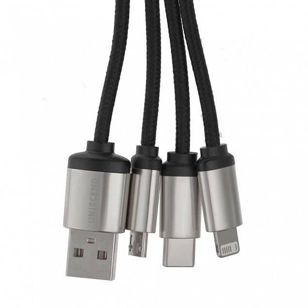 Зарядный кабель-брелок Uniscend Lite Omniline с логотипом в Нефтекамске заказать по выгодной цене в кибермаркете AvroraStore