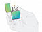 Зажигалка ZIPPO Classic с покрытием High Polish Teal с логотипом в Нефтекамске заказать по выгодной цене в кибермаркете AvroraStore
