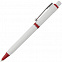 Ручка шариковая Raja, красная с логотипом в Нефтекамске заказать по выгодной цене в кибермаркете AvroraStore