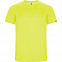 Спортивная футболка IMOLA мужская, ФЛУОРЕСЦЕНТНЫЙ ЖЕЛТЫЙ S с логотипом в Нефтекамске заказать по выгодной цене в кибермаркете AvroraStore