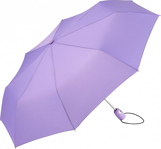 Зонт складной AOC, сиреневый с логотипом в Нефтекамске заказать по выгодной цене в кибермаркете AvroraStore