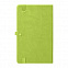 Ежедневник недатированный HAMILTON, A5, светло-зеленый, кремовый блок с логотипом в Нефтекамске заказать по выгодной цене в кибермаркете AvroraStore
