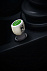 Автомобильное зарядное устройство с подсветкой Logocharger, черное с логотипом в Нефтекамске заказать по выгодной цене в кибермаркете AvroraStore