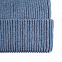 Шапка Tommi, голубой меланж с логотипом в Нефтекамске заказать по выгодной цене в кибермаркете AvroraStore