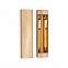 Набор ручек и карандашей из бамбука KIOTO, Дерево с логотипом в Нефтекамске заказать по выгодной цене в кибермаркете AvroraStore