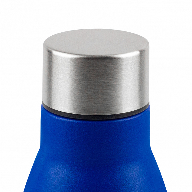 Термобутылка вакуумная герметичная, Fresco Neo, Ultramarine, 500 ml, ярко-синяя с логотипом в Нефтекамске заказать по выгодной цене в кибермаркете AvroraStore