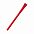 Ручка картонная Greta с колпачком - Красный PP с логотипом в Нефтекамске заказать по выгодной цене в кибермаркете AvroraStore