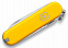 Нож-брелок Classic 58 с отверткой, желтый с логотипом в Нефтекамске заказать по выгодной цене в кибермаркете AvroraStore