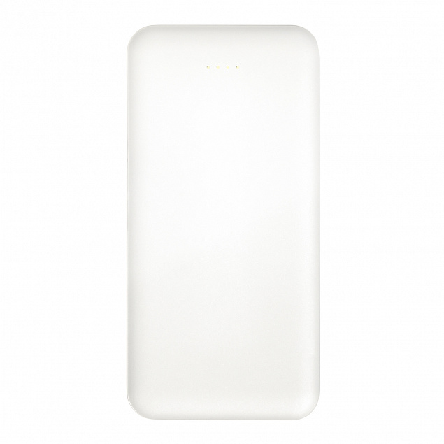Внешний аккумулятор, Elari Plus, 10000 mAh, белый с логотипом в Нефтекамске заказать по выгодной цене в кибермаркете AvroraStore