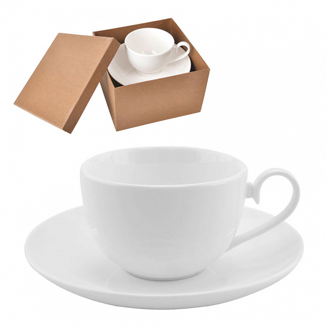 Чайная пара  "Классика" в подарочной упаковке с логотипом в Нефтекамске заказать по выгодной цене в кибермаркете AvroraStore