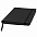 Ежедневник недатированный Shady, А5,  черный, кремовый блок, черный обрез с логотипом в Нефтекамске заказать по выгодной цене в кибермаркете AvroraStore