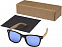 Hiru, зеркальные поляризованные солнцезащитные очки в оправе из переработанного PET-пластика/дерева в подарочной коробке, дерево с логотипом в Нефтекамске заказать по выгодной цене в кибермаркете AvroraStore