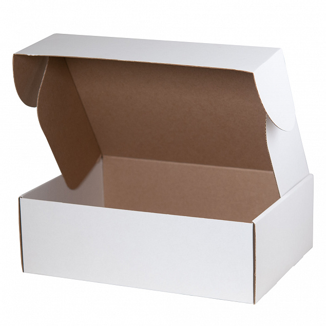 Подарочная коробка для набора универсальная, белая, 350*255*113 мм с логотипом в Нефтекамске заказать по выгодной цене в кибермаркете AvroraStore