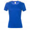 Футболка женская 02W Синий с логотипом в Нефтекамске заказать по выгодной цене в кибермаркете AvroraStore
