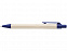 Блокнот А7 Zuse с ручкой шариковой, синий с логотипом в Нефтекамске заказать по выгодной цене в кибермаркете AvroraStore