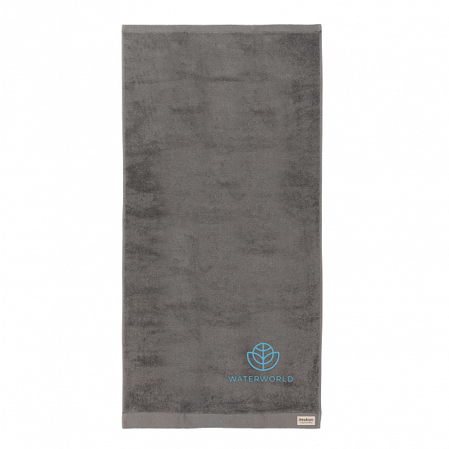 Банное полотенце Ukiyo Sakura из хлопка AWARE™, 500 г/м2, 50x100 см с логотипом в Нефтекамске заказать по выгодной цене в кибермаркете AvroraStore