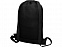 Nadi cетчастый рюкзак со шнурком, черный с логотипом в Нефтекамске заказать по выгодной цене в кибермаркете AvroraStore