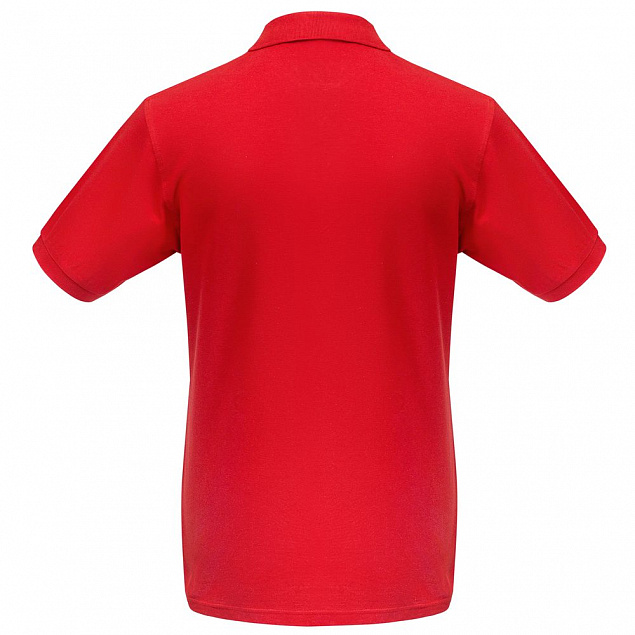 Рубашка поло Heavymill красная с логотипом в Нефтекамске заказать по выгодной цене в кибермаркете AvroraStore