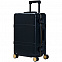 Чемодан Metal Luggage, черный с логотипом в Нефтекамске заказать по выгодной цене в кибермаркете AvroraStore