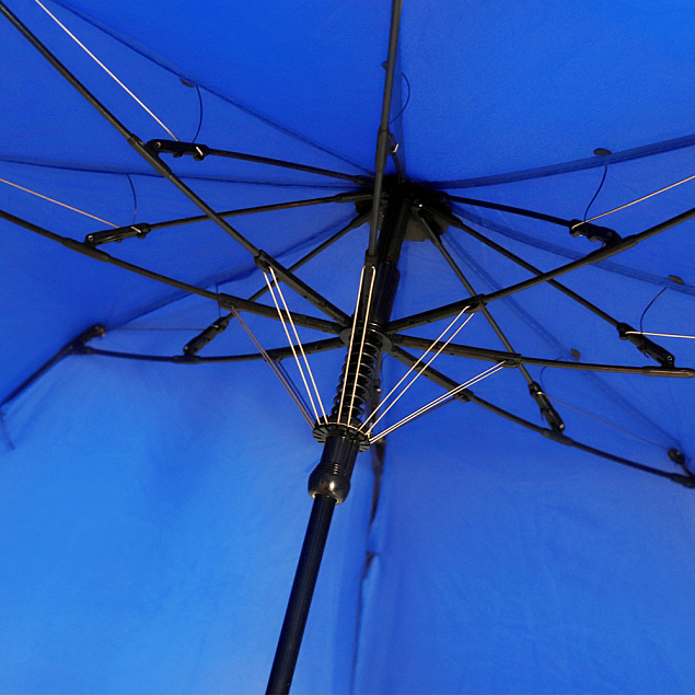 Зонт Глиссер - Синий HH с логотипом в Нефтекамске заказать по выгодной цене в кибермаркете AvroraStore