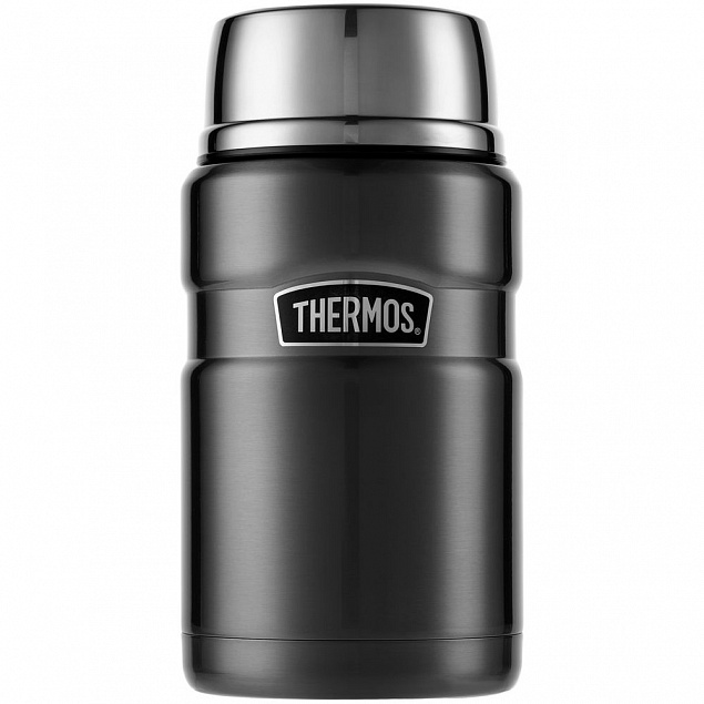 Термос для еды Thermos SK3020, черный с логотипом в Нефтекамске заказать по выгодной цене в кибермаркете AvroraStore