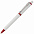 Ручка шариковая Raja, красная с логотипом в Нефтекамске заказать по выгодной цене в кибермаркете AvroraStore