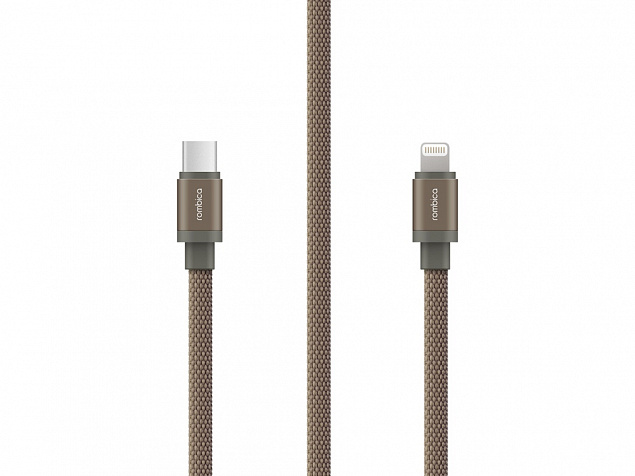Кабель USB-C - Lightning MFI «LINK-C», QC/PD, 1.5 м с логотипом в Нефтекамске заказать по выгодной цене в кибермаркете AvroraStore