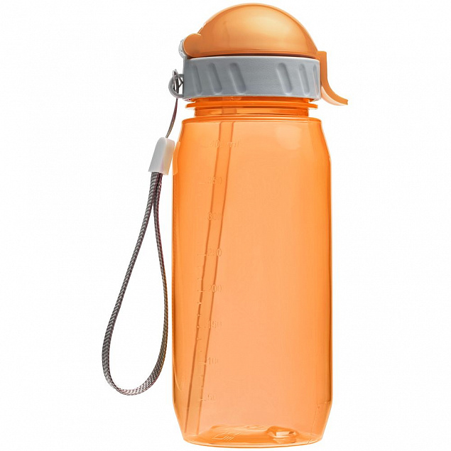 Бутылка для воды Aquarius, оранжевая с логотипом в Нефтекамске заказать по выгодной цене в кибермаркете AvroraStore
