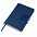 Ежедневник недатированный Stevie, А5,  синий, кремовый блок, без обреза с логотипом в Нефтекамске заказать по выгодной цене в кибермаркете AvroraStore