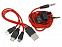 Набор «In motion» с наушниками и зарядным кабелем 3 в 1 с логотипом в Нефтекамске заказать по выгодной цене в кибермаркете AvroraStore