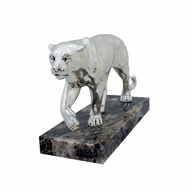 Скульптура "Пантера" с логотипом в Нефтекамске заказать по выгодной цене в кибермаркете AvroraStore