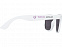 Sun Ray, солнцезащитные очки из переработанного PET-пластика, белый с логотипом в Нефтекамске заказать по выгодной цене в кибермаркете AvroraStore