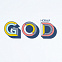 Футболка женская «Новый GOD», белая с логотипом в Нефтекамске заказать по выгодной цене в кибермаркете AvroraStore