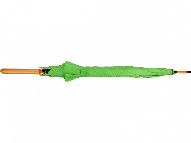 Зонт-трость Радуга, зеленое яблоко с логотипом в Нефтекамске заказать по выгодной цене в кибермаркете AvroraStore