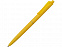 Ручка пластиковая soft-touch шариковая Plane, желтый с логотипом в Нефтекамске заказать по выгодной цене в кибермаркете AvroraStore