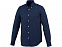 Рубашка с длинными рукавами Vaillant, темно-синий с логотипом в Нефтекамске заказать по выгодной цене в кибермаркете AvroraStore