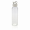 Герметичная бутылка для воды из AS-пластика, белая с логотипом в Нефтекамске заказать по выгодной цене в кибермаркете AvroraStore