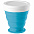 Складной стакан Astrada, синий с логотипом в Нефтекамске заказать по выгодной цене в кибермаркете AvroraStore