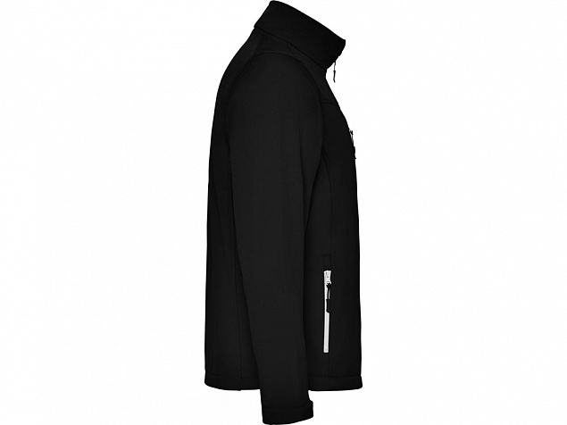 Куртка софтшел Antartida, мужская, черный с логотипом в Нефтекамске заказать по выгодной цене в кибермаркете AvroraStore