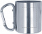 Кружка металлическая с карабино с логотипом в Нефтекамске заказать по выгодной цене в кибермаркете AvroraStore