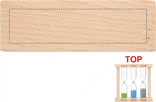 Набор из 3 деревянных песочных с логотипом в Нефтекамске заказать по выгодной цене в кибермаркете AvroraStore