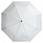 Зонт складной Basic, белый с логотипом в Нефтекамске заказать по выгодной цене в кибермаркете AvroraStore