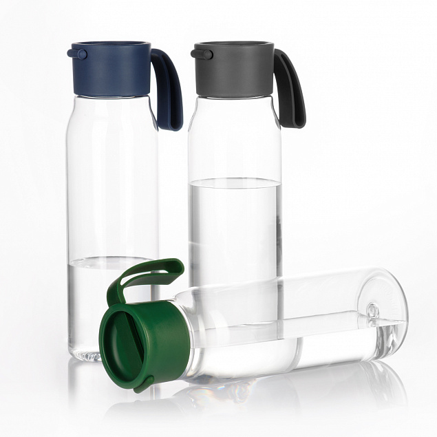 Спортивная бутылка для воды, Step, 550 ml, зеленая с логотипом в Нефтекамске заказать по выгодной цене в кибермаркете AvroraStore
