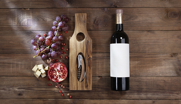 Набор винный "Wine board" с логотипом в Нефтекамске заказать по выгодной цене в кибермаркете AvroraStore