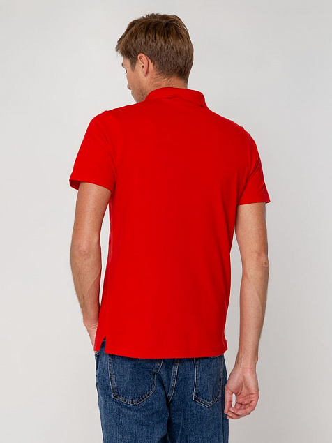Рубашка поло Virma light, красная с логотипом в Нефтекамске заказать по выгодной цене в кибермаркете AvroraStore