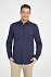 Рубашка мужская BURMA MEN, темно-синяя с логотипом в Нефтекамске заказать по выгодной цене в кибермаркете AvroraStore