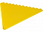 Треугольный скребок Frosty 2.0 , желтый с логотипом в Нефтекамске заказать по выгодной цене в кибермаркете AvroraStore
